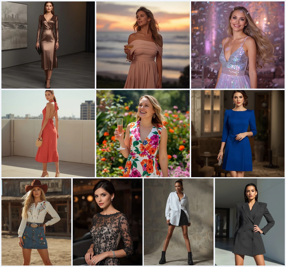 Best 10 AI Prompts for Chic Women with Elegant Modern Design Lifestyle Imagery | Best prompt ai for girl