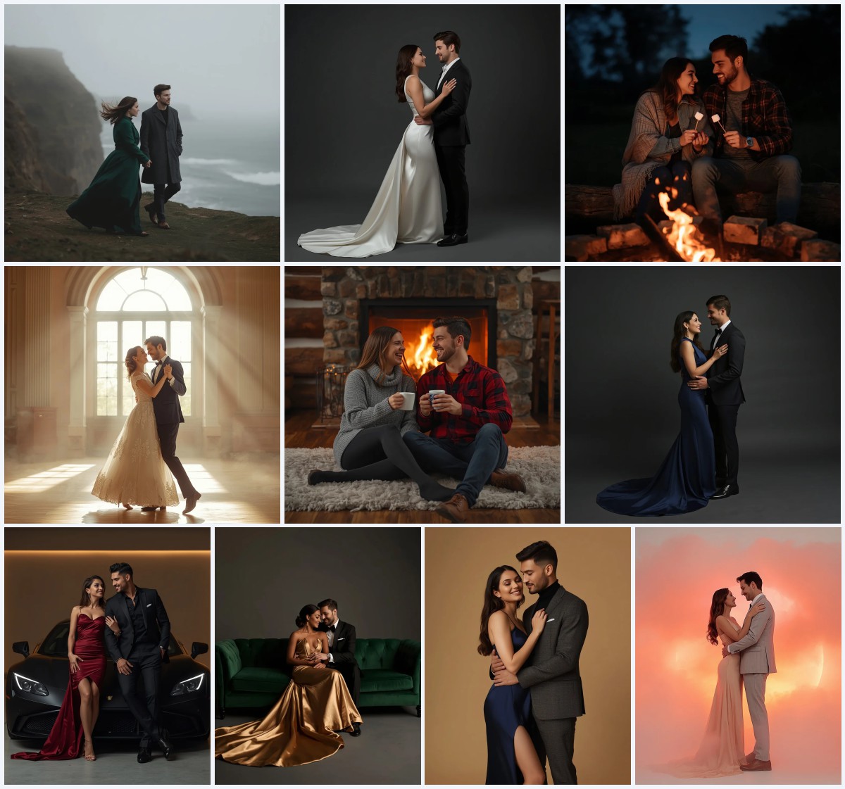 Best 10 Stargazing Couple AI Prompts for Cozy Blanket Forts with Twinkle Lights