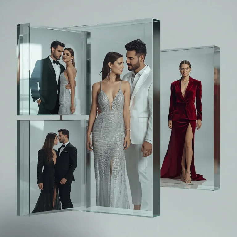 Floating Glass Panels For High Fashion Red Carpet Couples | Prompt seen trending boy 2026 ChatGPT