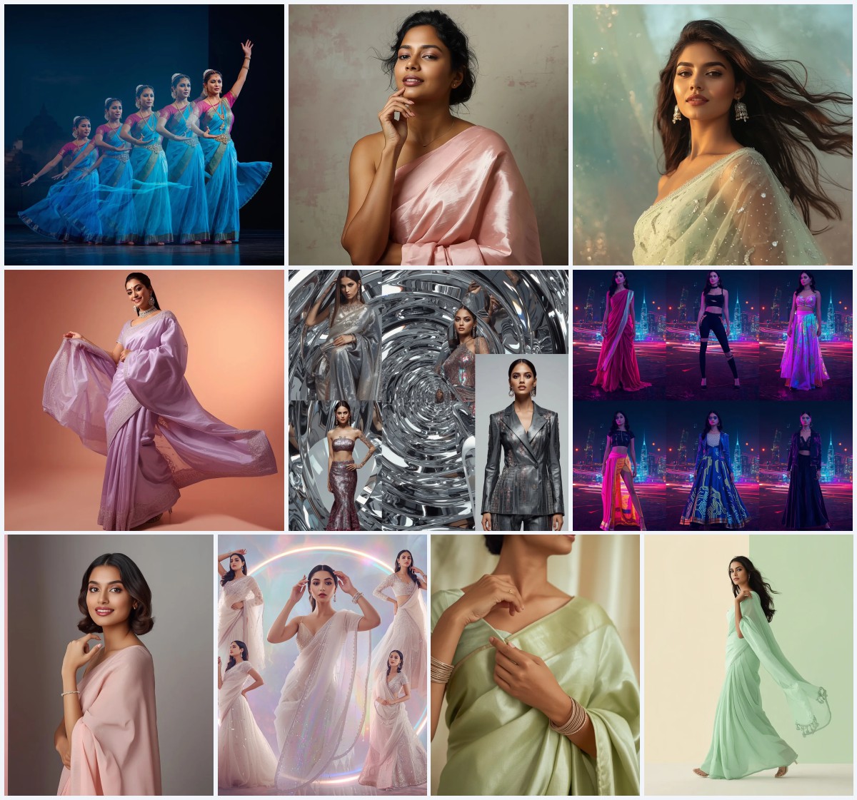 Top 10 Saree for Instagram AI Prompts for Viral Social Media Content